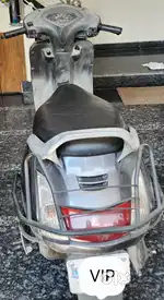 Honda Activa with VIP number plate!