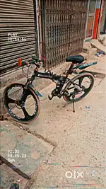 Mercedes Benz black and red colour foldable with 21gears full modified