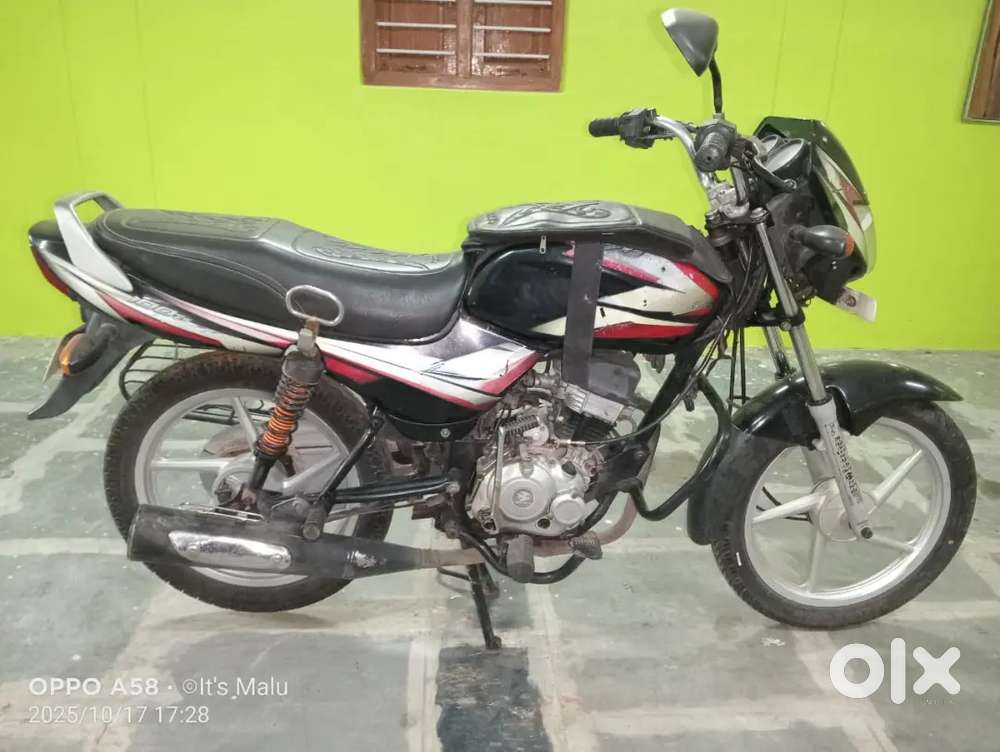 BAJAJ CT100 ES; MODEL 2017; SELF ALLOY; BLACK & YELLOW COLOUR; BS4   .