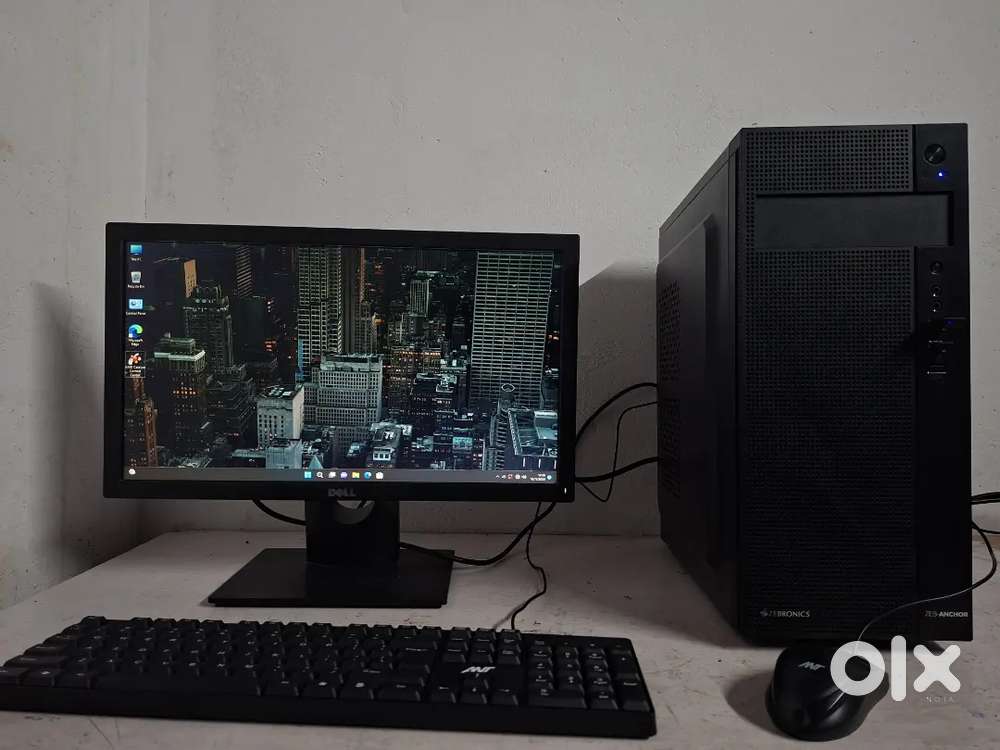 Intel i5 7th gen, 8gb ram, 4gb gpu, 256 ssd, desktop computer, pc