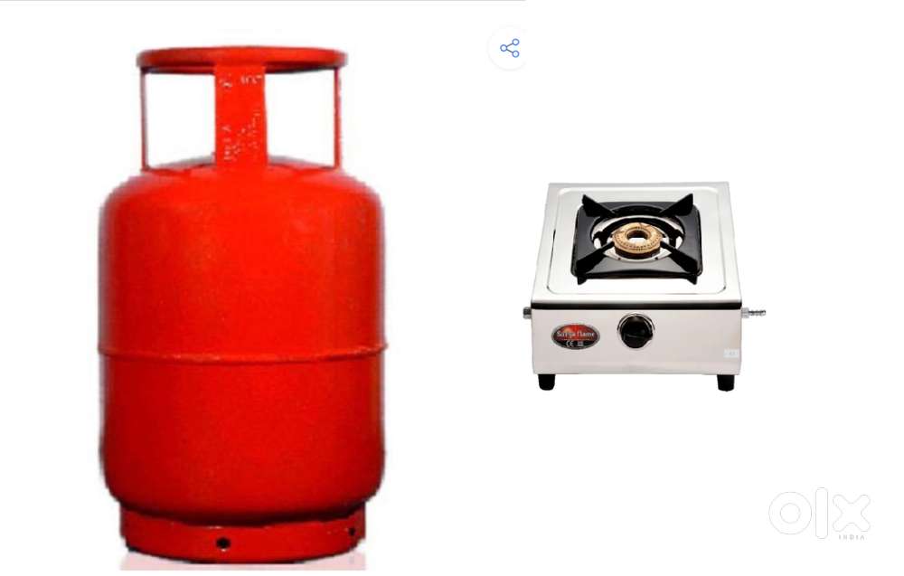 gas stove Sigle and cylinder 7kg +
