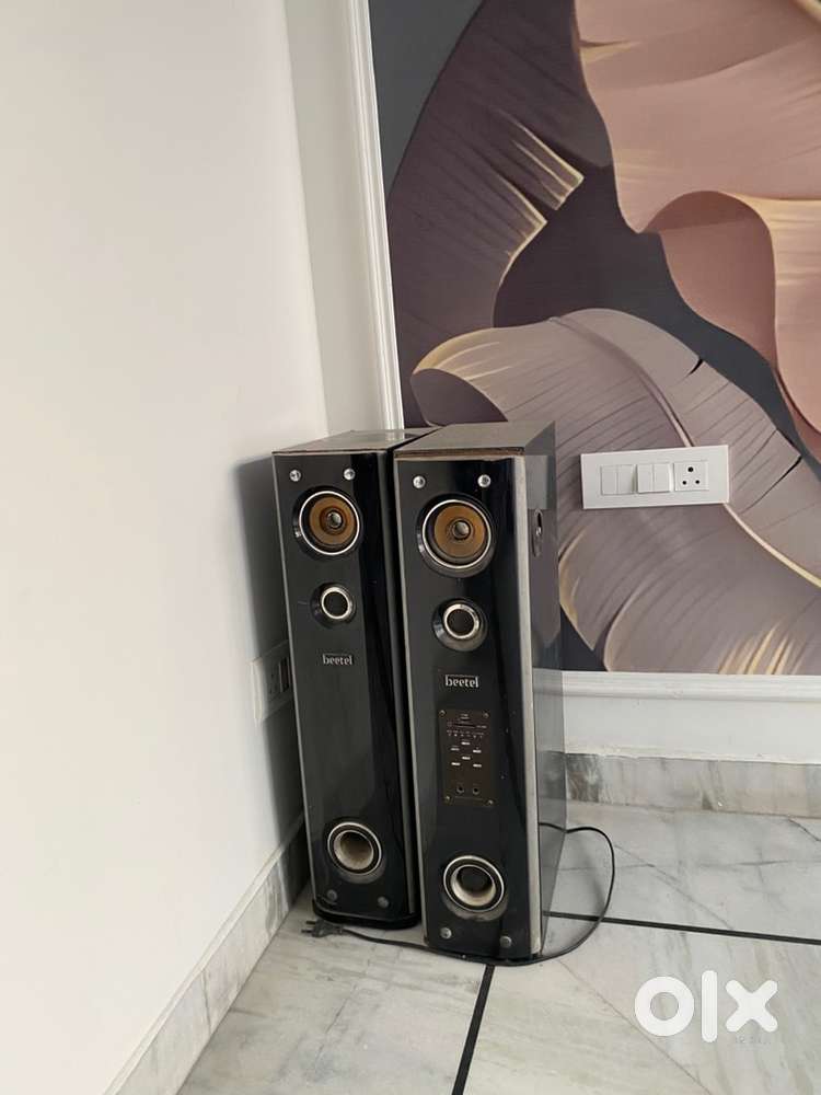 Beetel Tower Speakers – Powerful Bass & Crystal Clear Sound