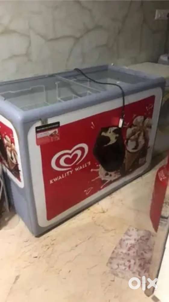 Double door deep freezer with brand new condition