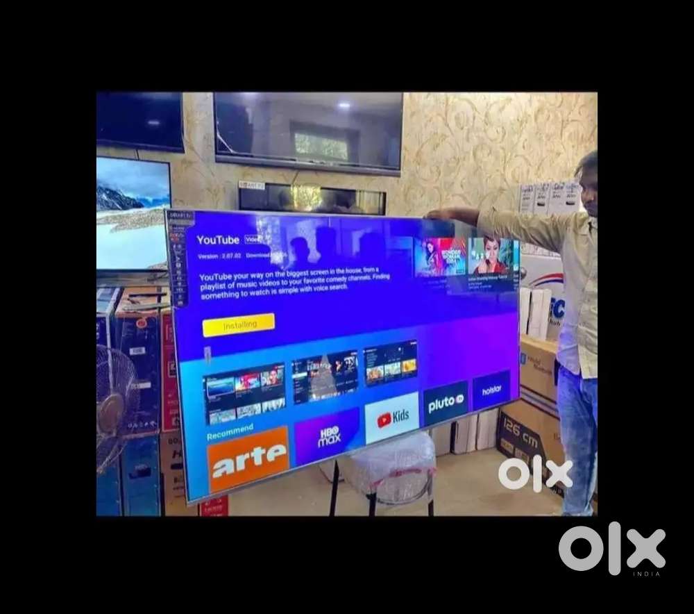 42FHD Android Smart led tv Slim FrameaaleSS modeL + 2 yr grntee