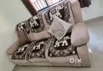 Furnitures for 2BHK(3+2 Recliner Sofa,1K &1Qsize bed,5 str gr sofa,etc