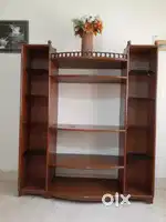 WOODEN-SHELF TO STORE TV, BOOKS AND DECOR ITEMS FOR SALE