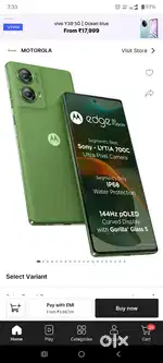 Motorola edge 50 fusion 8/128. Only 5 days