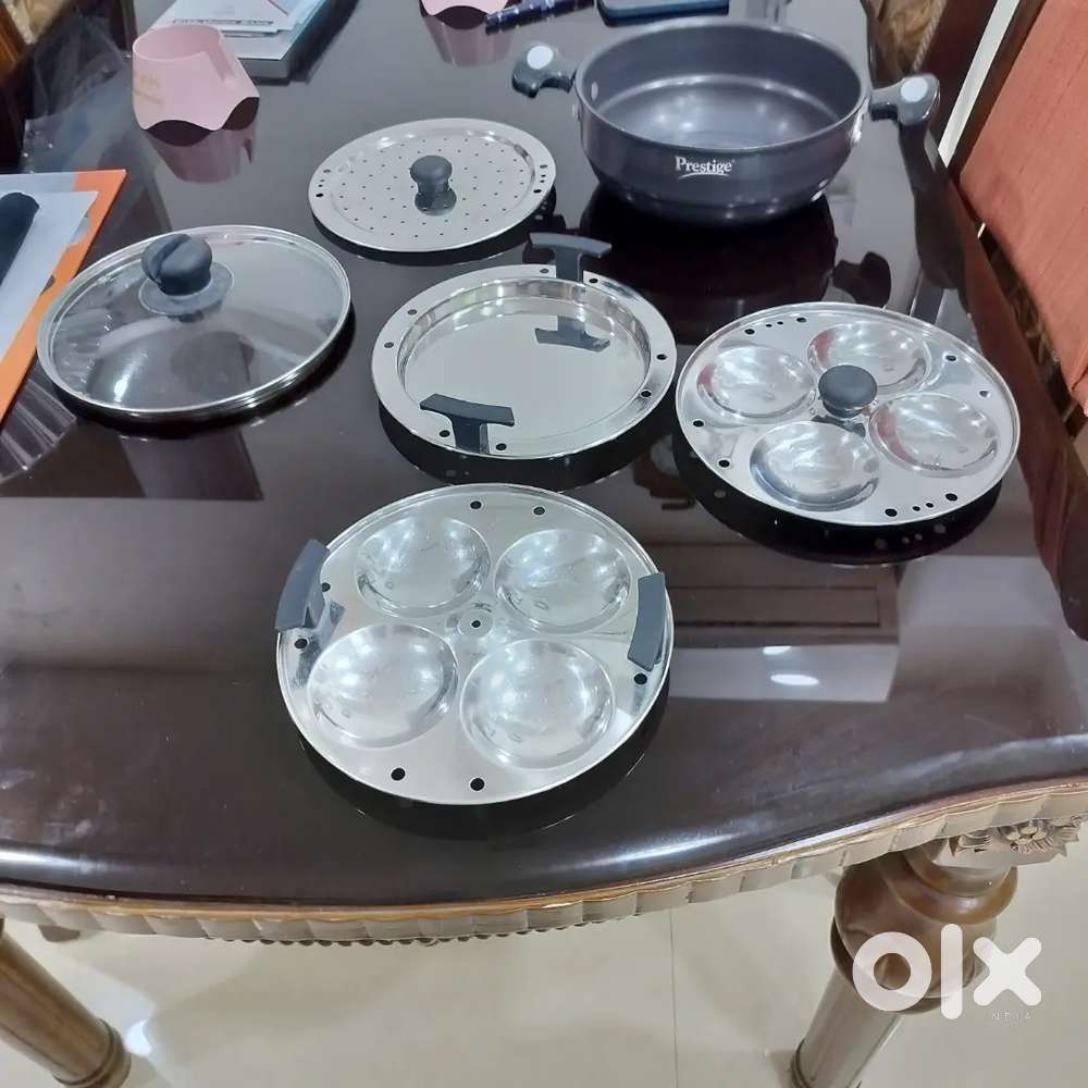 Prestige multi purpose vessel kadai with. Idli plate