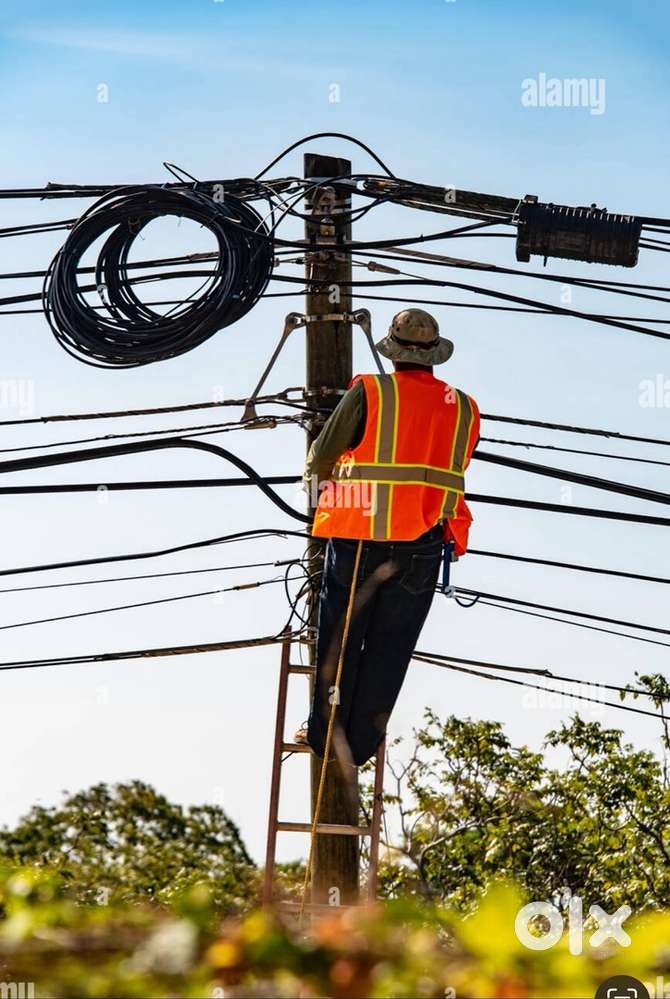Field job technician line man required for broadband/cabletv