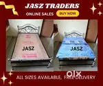 Histel fancy steel cot foam bed cot mattress all sizes available