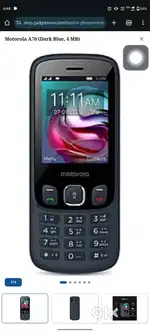 Motorola A70 Feature phone