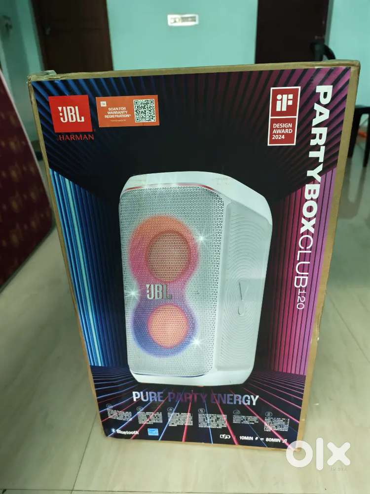 JBL Partybox 120, wireless Bluetooth, party speaker,blutooth,party box