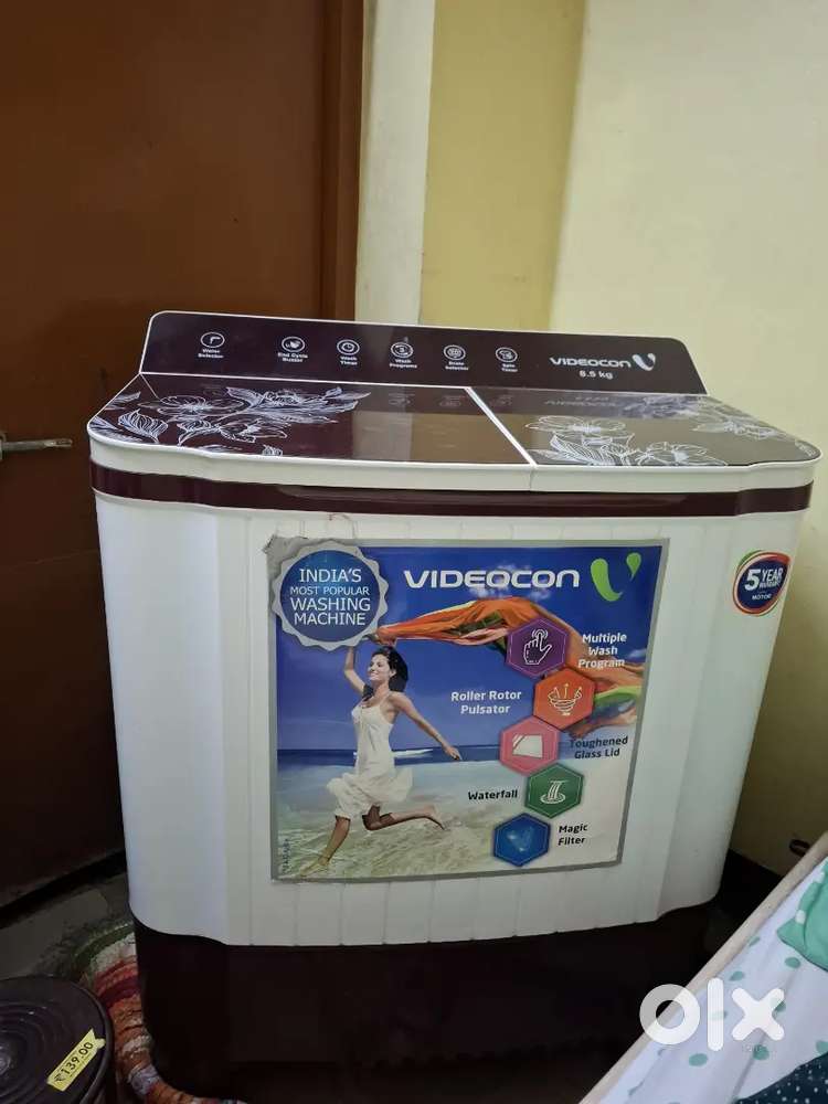 videocon 8.5 kg semi automatic