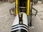 Heavy Chromium Leg Guard and Handle Bar