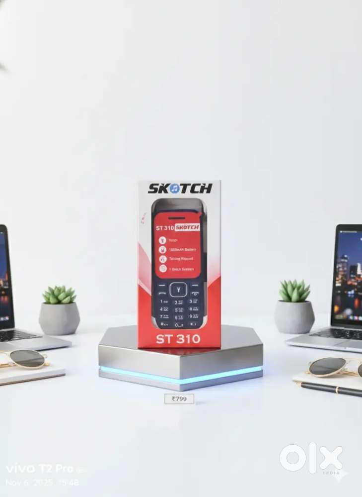 New SKOTCH ST310 Keypad Mobile – Dual SIM, Long Battery, Torch