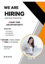 Work from home or part-time job opportunity