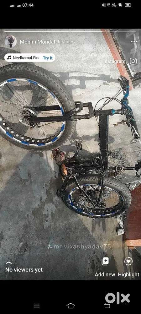 Cycle  fat bike