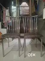 Stainless steel chairs: Strong and beautiful!