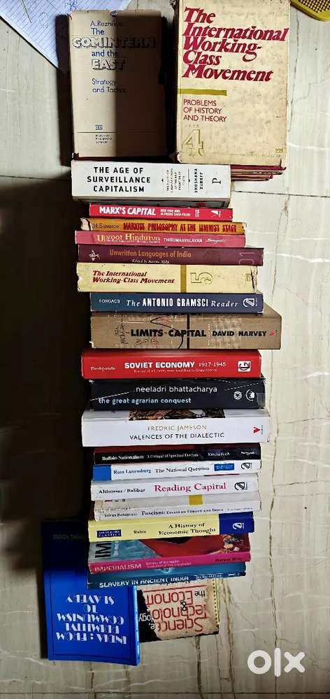Collection of Marxism, political Economy and social theory books