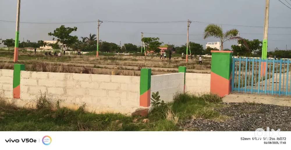 Pottepalem road gated community plots sale