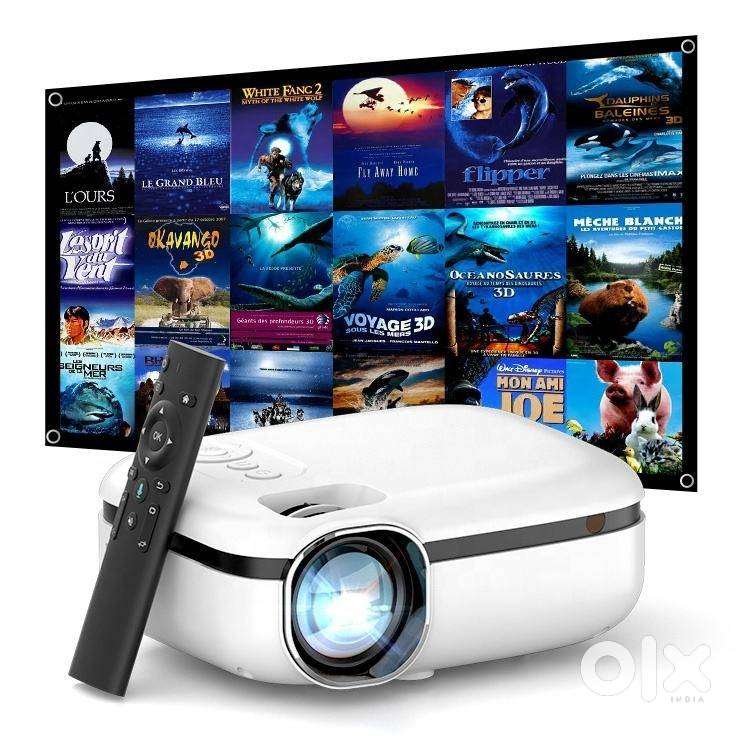 Multimedia FHD WiFi Cast Entertainment smart portable Led projector