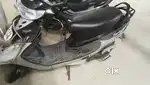 Black scooty pep good condition