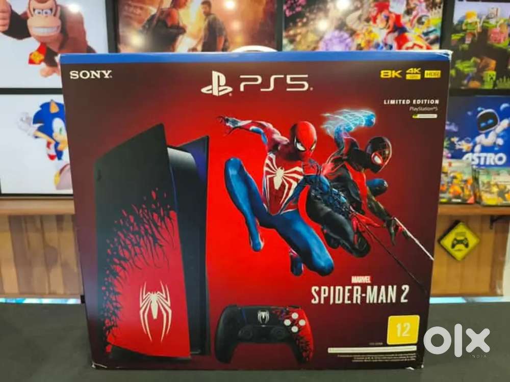 Sony PS5 PlayStation 5 Disc Marvel Spider-Man 2 Bundle Limited Edition