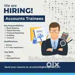 Accounts Trainees
