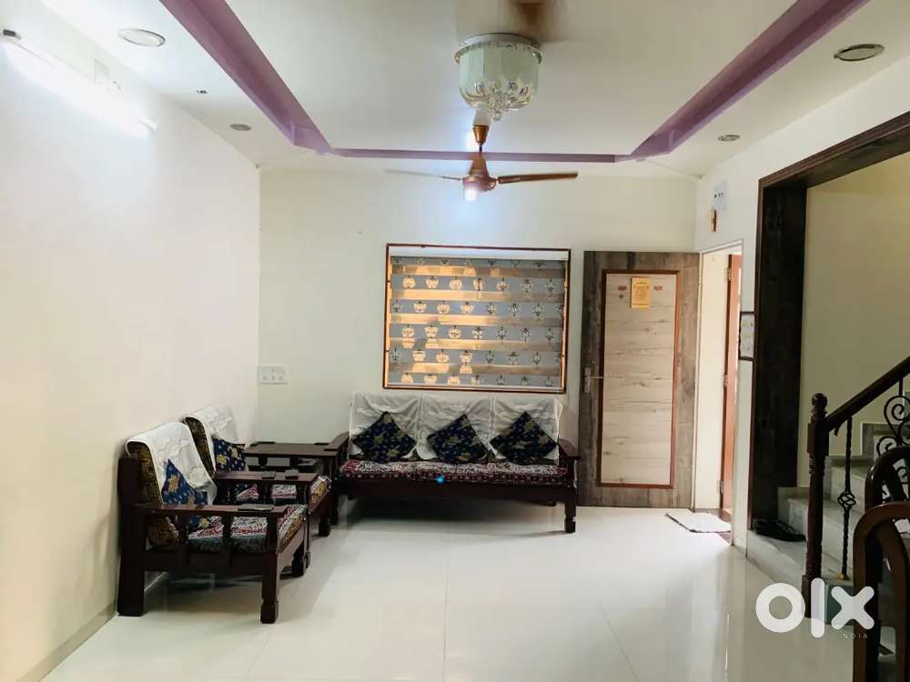4 bhk dublex furnished rent subhanpura Ellora Park road