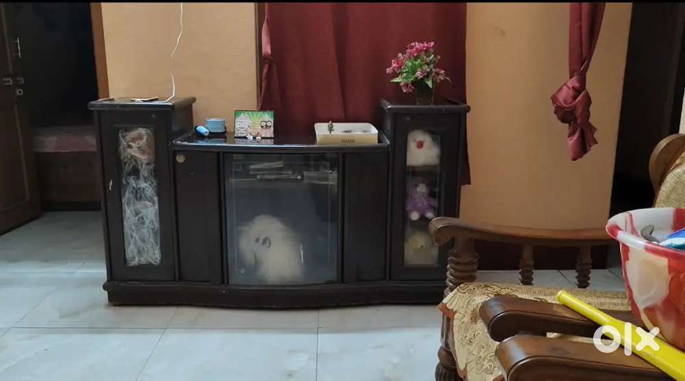 TV Stand-Enginering wood (Brown)