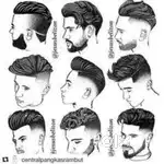 Men hairstyles and beauty parlour