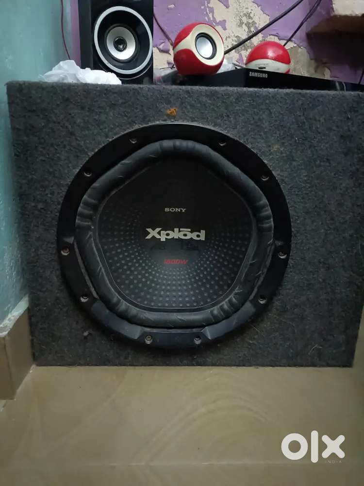 Sony X-PLOD 1500 watts woofer Hand made