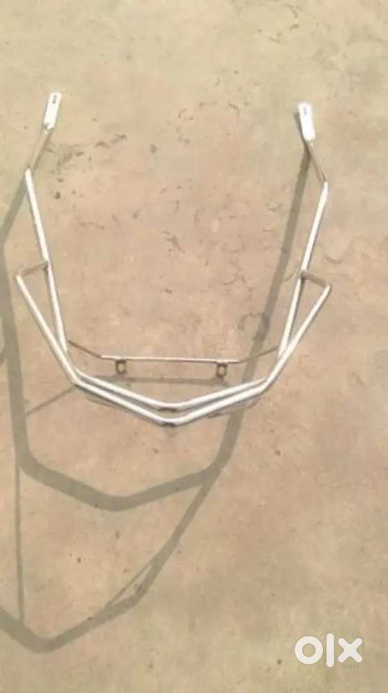 Dio 125 rear guard silver