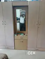 Wooden wardrobe