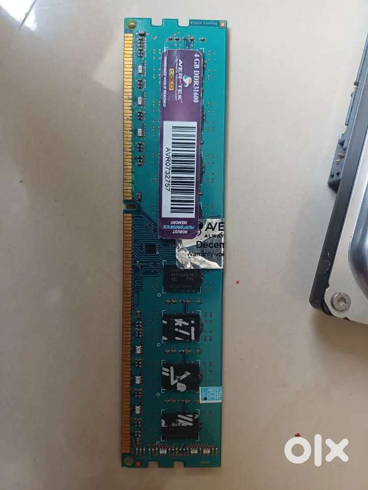 Motherboard ram and harddisk non working