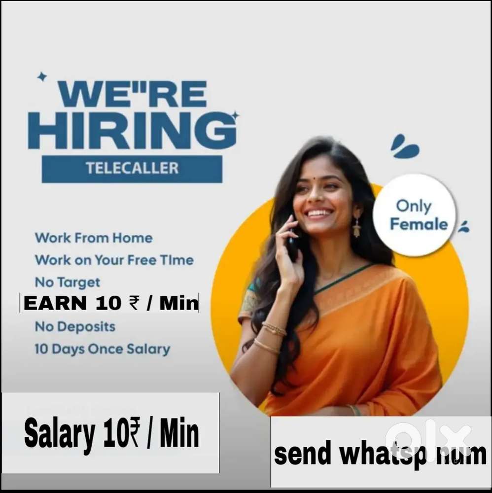 Need Fem@le telecallers