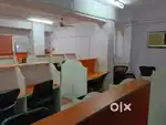 One cabin 35 seat full furnished office rent in kirti nagar  50000 rs