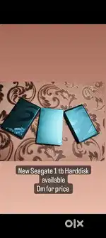 New Seagate hard disk