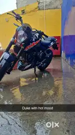 KTM duke 200 black
