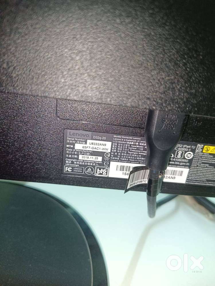 32-inch Monitor + Height Adjustable Table + Chair