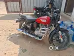 New brand showroom condition Royal Enfield 350 in Military red colour
