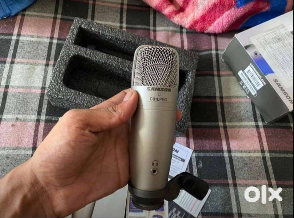 samson c01 studio condensor microphone
