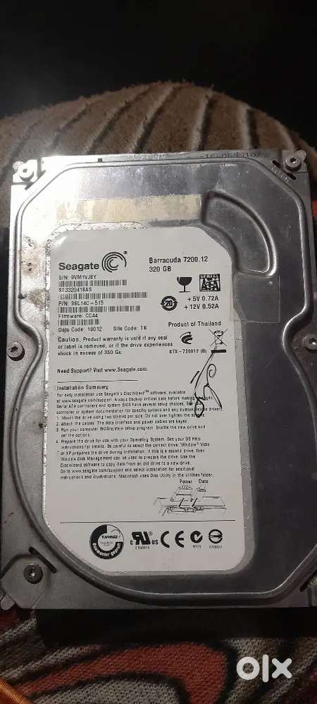 Seagate Hard disk 320 GB