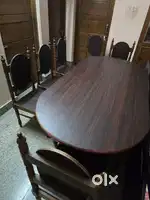 Teak wood 6 seater dining in good condition
