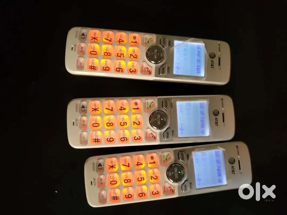 AT&T 3 Cordless Landline Handset  System, Brand New in Box