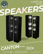 CANTON  GLE-490  SPEAKERS  CODE 9 AV STUDIO