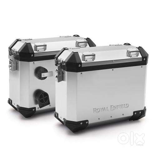 Himalayan 411 - panniers (silver)