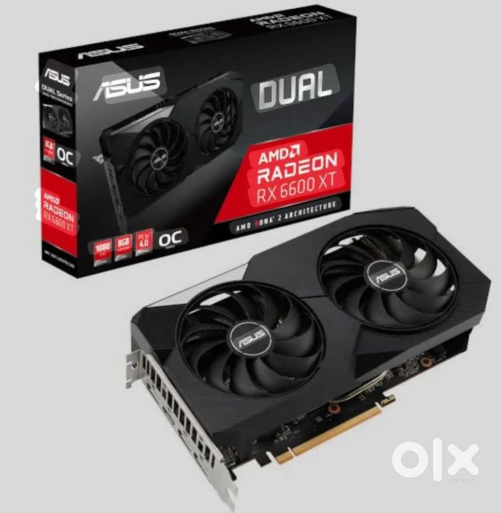 ASUS Rx6600xt OC 8gb ram Graphics Card