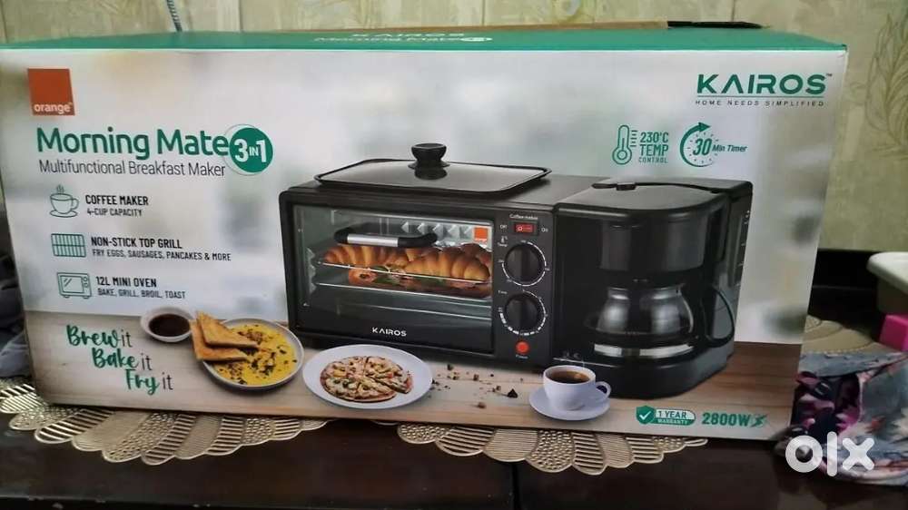 Morning mate 3 in 1 multifunctional breakfast maker