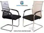 Sairam Furniture new executive visitor chair breathable mesh fabric